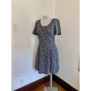 VTG y2k 90s 2000s Jody California Cotton Button down Summer Sun Dress Floral Boh